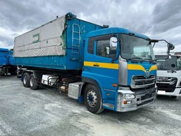 UDトラックス クオン 脱着装置付きコンテナ専用車 ボディHIAB