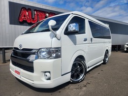 トヨタ ハイエースバン 2.7 スーパーGL ダークプライムII ワイド ミドルルーフ ロングボディ 4WD 新車6型　3ナンバー　8人乗り　寒冷地仕様