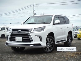 レクサス LX 570 4WD 本革レザーシート・メーカーナビBモニター