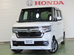 ホンダ N-BOX カスタム 660 L 4WD デモカーUP　4WD　9型ナビ　前後ドラレコ