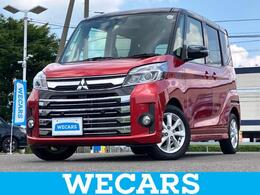 三菱 eKスペース 660 カスタム G eアシスト 4WD 社外 SDナビ/イーアシスト(ミツビシ)/電動