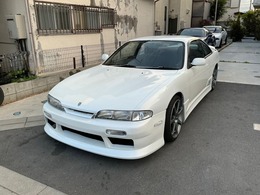 日産 シルビア 2.0 Q’s 新品車高調　新品エアロ　純正同色全塗装