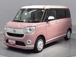 ダイハツ ムーヴキャンバス 660 G ホワイトアクセントVS SAIII 4WD ナビ　ドライブレコーダー　全周囲モニター