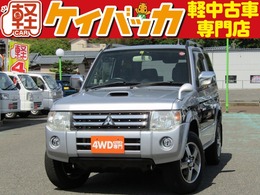 三菱 パジェロミニ 660 エクシード 4WD 社外ナビ/TV　ルーフレール