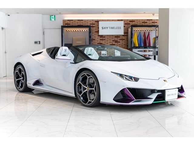 2022年式Huracan EVO Spyder が入庫いたしました。