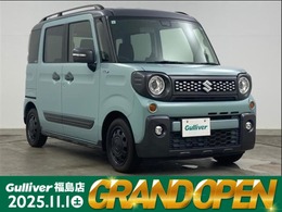 スズキ スペーシア 660 ギア ハイブリッド XZ 禁煙車　純正ナビ　両側電動スライド　シー