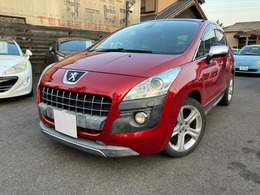 プジョー 3008 グリフ 黒革　ナビ　TV　バックカメラ　ガラスパノ