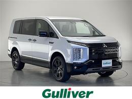 三菱 デリカD：5 2.2 シャモニー 電動サイドステップ非装着車 ディーゼルターボ 4WD メーカーOP11型ナビ 12.1型後席モニター
