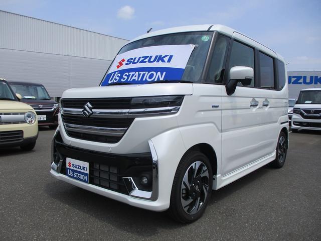 スペーシアカスタムハイブリッドXSターボ　当社試乗車 千葉県の方は勿論茨城県・埼玉県・東京都・栃木県・群馬県その他の方も是非！