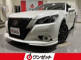 トヨタ クラウンアスリート ハイブリッド 2.5 S ブラックスタイル 禁煙 テラロッサ革シート アドバンスドPKG