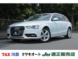アウディ A4アバント 2.0 TFSI /黒革/ナビ/Bカメラ/Bluetooth/DTVスマキー