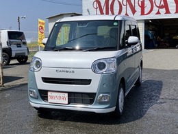 ダイハツ ムーヴキャンバス 660 ストライプス X 新車　用品6点付　工賃不要　フルセグナビ