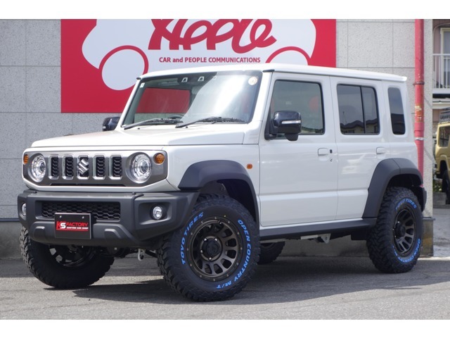 登録済み未使用車　マニュアル　新品ジャオスリフトアップキット　新品デルタフォース16インチホイール　新品トーヨーオープンカントリーMTタイヤ　SF600ディスプレイオーディオ　Bカメラ　ETC