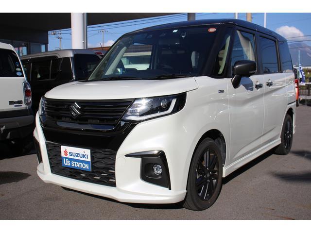 スズキの中古車お探しはスズキアリーナ長浜！！！ ソリオHYBRID-SZ入荷☆2トーン☆両側電動スライド☆ドラレコ付