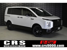 三菱 デリカD：5 2.2 シャモニー 電動サイドステップ装着車 ディーゼルターボ 4WD 登録済未使用車 アルパインナビ ETC