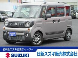 スズキ スペーシア 660 ギア ハイブリッド XZターボ 4WD 衝突被害軽減ブレーキ　フルセグナビ