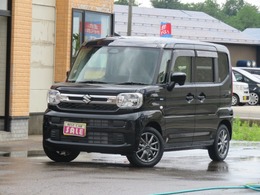 スズキ スペーシア 660 ハイブリッド X セーフティプラスパッケージ装着車 4WD 9インチ純正ナビ　全方位カメラコネクト付
