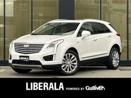 キャデラック XT5クロスオーバー プラチナム 4WD サンルーフ ベージュ革シート シートベンチ