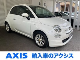 フィアット 500(チンクエチェント) 1.2 ポップ 後期 禁煙14インチアルミ ストラーダナビTV