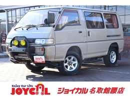 三菱 デリカスターワゴン 4WD 保証　車検整備付き　ベンチシート　三列シ