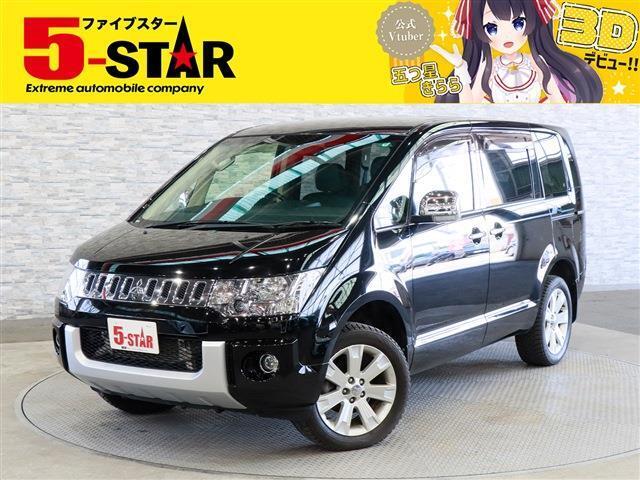 4WD/後席モニター/黒半革シートヒーター/両側電動スライドドア/クルーズコントロール/100V電源/純正ナビ/サイド・バックカメラ/地デジ/HIDオート/純正AW