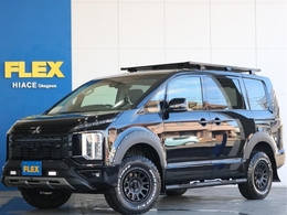 三菱 デリカD：5 2.2 ブラック エディション ディーゼルターボ 4WD 電動ステップレス　アルパインBIG-Xナビ　E