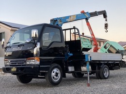 いすゞ エルフ 4.3 ワイド ロング 高床 ディーゼル アルミブロック　タダノ3段　ラジコン