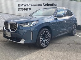 BMW X3 20 xドライブ xライン 4WD 元デモレンタ　黒レザー　メモリ機能付パワ
