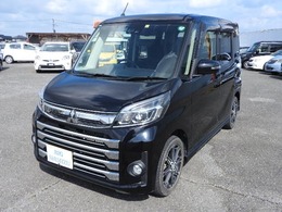 三菱 eKスペース 660 カスタム T セーフティ プラス エディション ナビ 地デジ LED アルミ 両側自動ドア