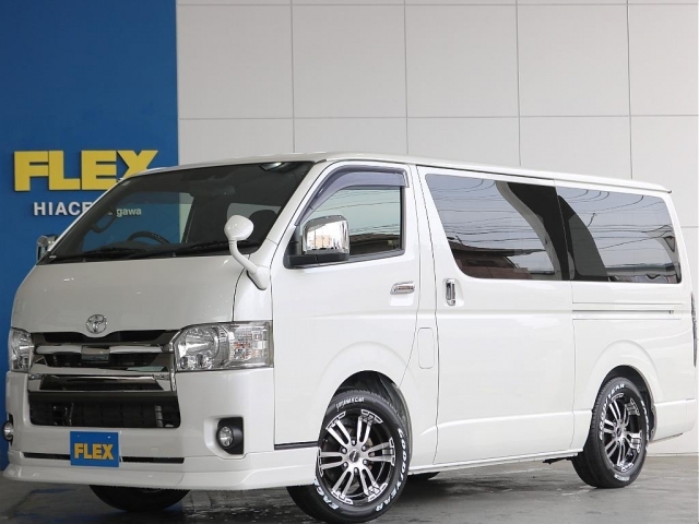 【厳選仕入中古車】ハイエースバン　ガソリン2WD　パールホワイト 令和2年式・走行約5.8万km以下で状態の良いお車が入庫致しました☆☆