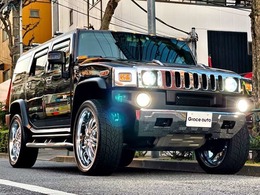 ハマー H2 タイプG 4WD 正規D車 26AW 社外マフラ- 黒革 サンル-フ