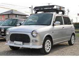 ダイハツ ミラジーノ 660 ルーフキャリア　ウッドステアリング