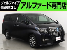 トヨタ アルファード ハイブリッド 2.5 SR Cパッケージ E-Four 4WD (禁煙)(黒革電動シート)(純正9インチナビ)(
