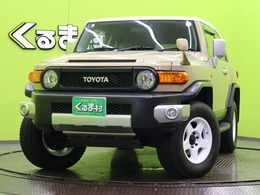 トヨタ FJクルーザー 4.0 カラーパッケージ 4WD /背面タイヤ/17AW/