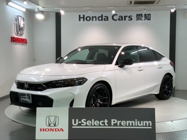 全国納車可 第三者機関証明書付 H SENSING 最長5年保証 ワンオ-ナ- 純正ナビ TV Rカメラ BTオ-ディオ ETC LEDライト VSA シ-トヒ-タ- アルミ装備のシビック RS入庫！