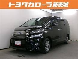 トヨタ ヴェルファイアハイブリッド 2.4 ZR Gエディション 4WD メーカーナビ MSV SR 黒革 両側電動 禁煙