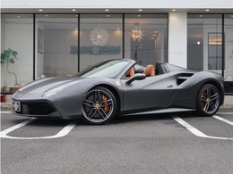 フェラーリ 488スパイダー F1 DCT 正規D車　フルマットステルス　Fリフター
