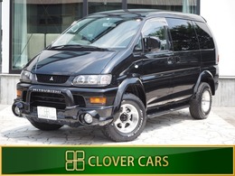 三菱 デリカスペースギア 3.0 シャモニー ハイルーフ 4WD 寒冷地仕様・下廻りサビ少ない・社外ナビ