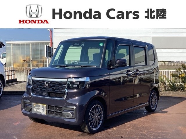 全国納車可 第三者機関証明書付 Honda SENSING 新車保証 試乗禁煙車 ナビVXM-245ZFEi Rカメラ ドラレコ シ-トヒ-タ-ETC LEDライト装備のN-BOXカスタムターボ入庫！