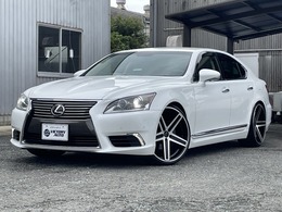 レクサス LS 460 バージョンC Iパッケージ ジオバンナ22インチAW/サスコン/レザー