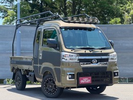 ダイハツ ハイゼットトラック 660 ジャンボ エクストラ 3方開 4WD HARD CARGO仕様 メモリーナビTV LEDライト