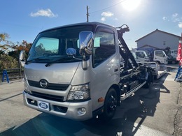 日野自動車 デュトロ 極東　フラトップ　積載車 一般型　5mボディ　ラジコン付き