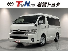 トヨタ ハイエース 2.7 GL ロング ミドルルーフ 10乗り・後席モニター・TSS・PKSB・PVM・SD