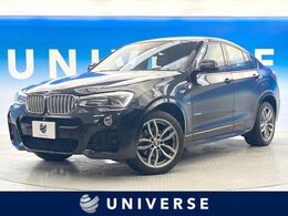 BMW X4 xドライブ28i Mスポーツ 4WD 黒革シート シートヒーター クルコン LED