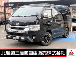 トヨタ ハイエース 2.7 GL ロング ミドルルーフ 4WD 木目調フロア LEDライト付フロントバンパー