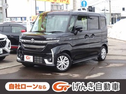 スズキ スペーシア 660 カスタム ハイブリッド GS 4WD 軽自動車 届出済未使用車 横滑り防止装置