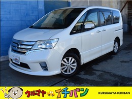 日産 セレナ 2.0 ハイウェイスター 4WD 4WD　8人乗り　ナビ　両側電動スライドドア