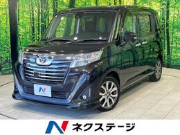 トヨタ ルーミー 1.0 カスタム G-T 禁煙　両側電動ドア　純正9型SDナビ　バッ