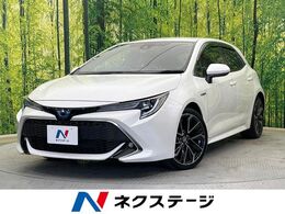 トヨタ カローラスポーツ 1.8 ハイブリッド G Z 赤黒スエードシート 9型ナビ バックカメラ