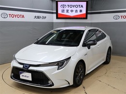 トヨタ カローラ 1.8 ハイブリッド WxB 衝突被害軽減　ディスプレイオーディオ